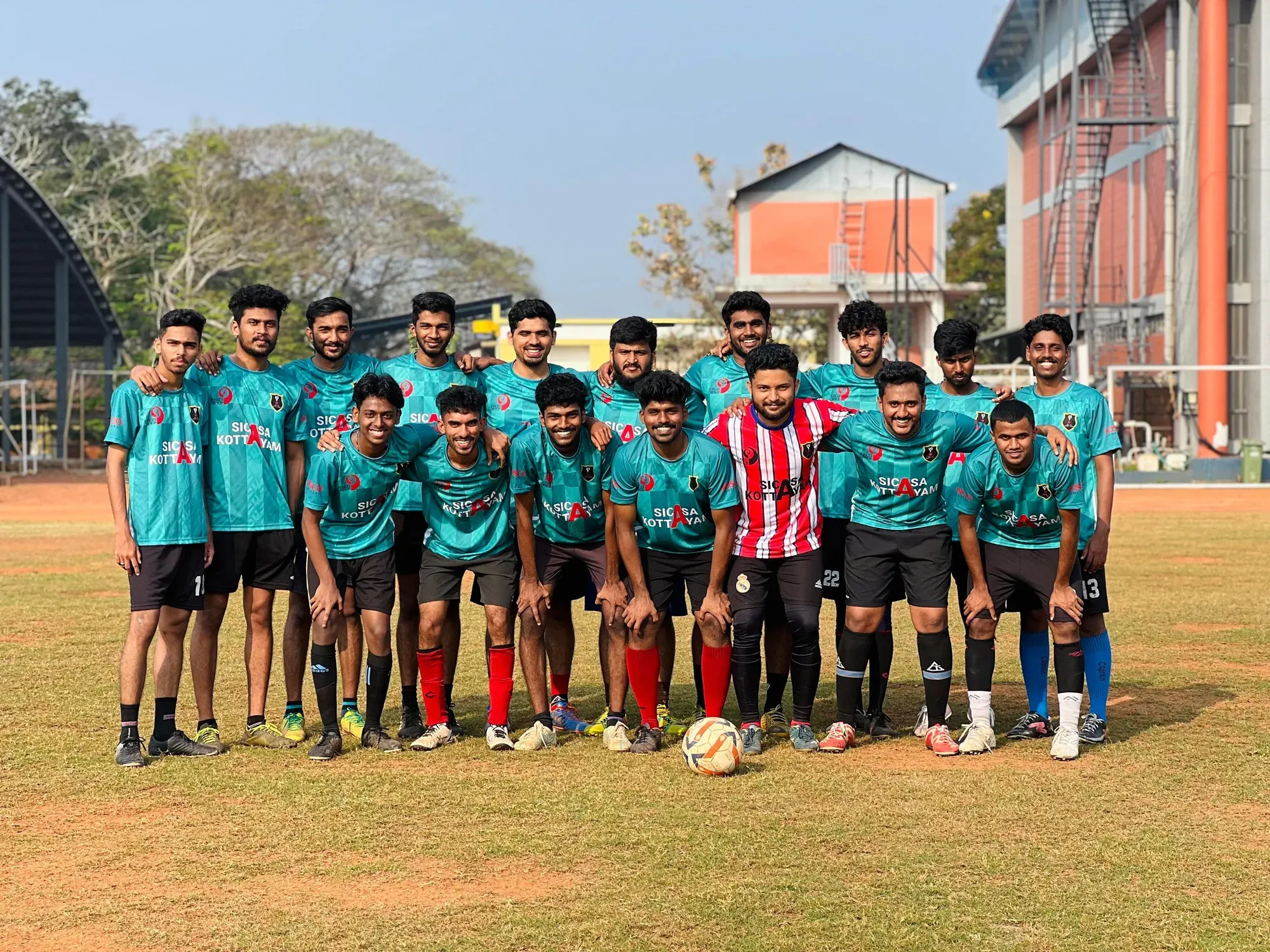Football team jerseys