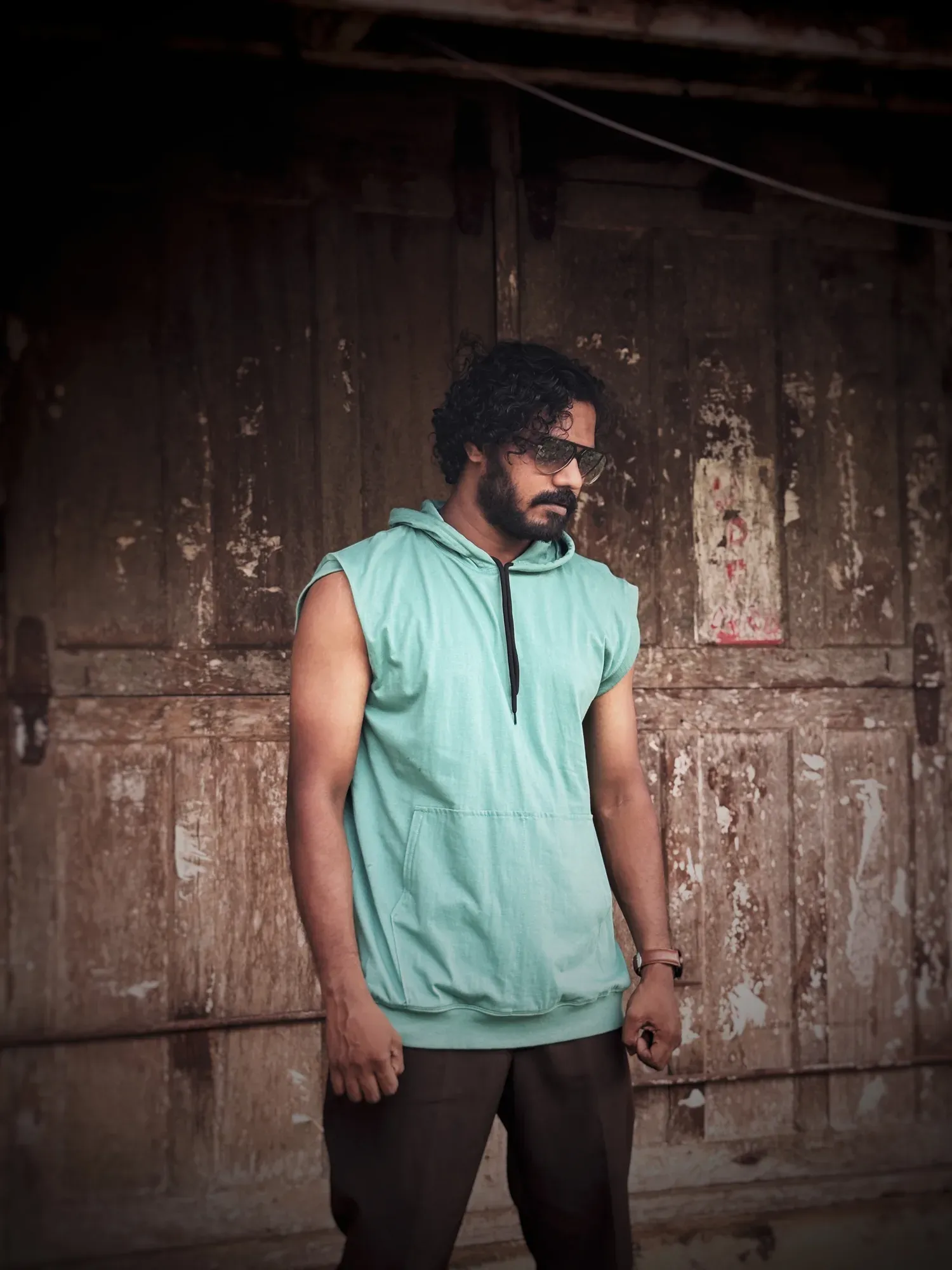 Sleeveless custom t-shirt